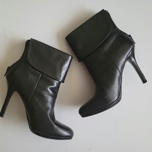 Ralph Lauren "Leola" Leather Booties